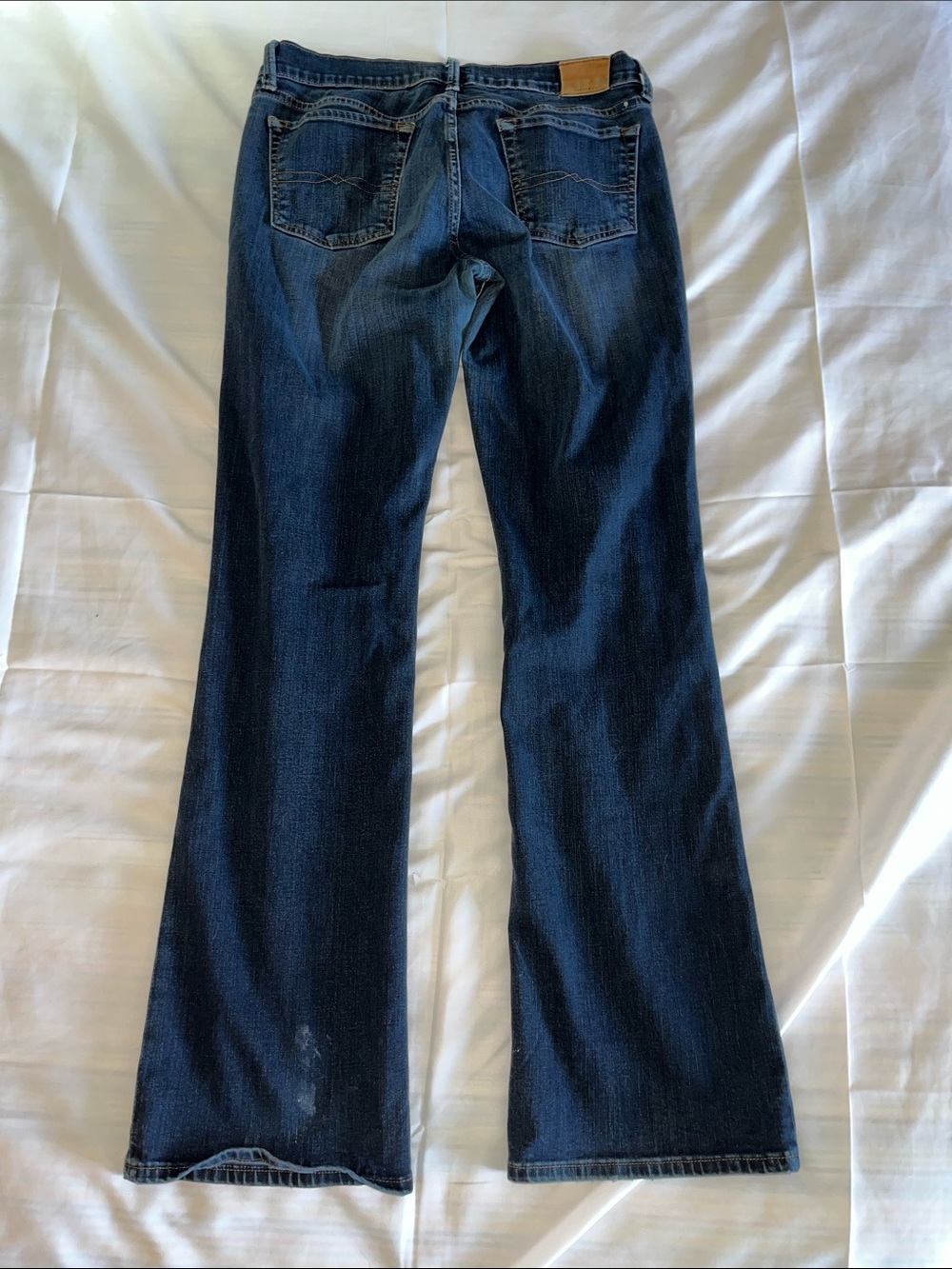 Lucky Brand Women's Sweet Boot Dark Indigo Flare Jeans 10/30 R‎ - Picture 3 of 9